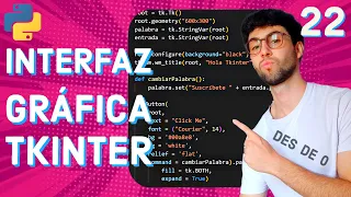 📊Curso PYTHON: INTERFACES GRÁFICAS [ con TKINTER ]