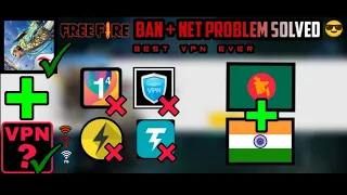 Free Fire Ban & Ping Problem solved✅✅ 🔴Live prove 😎 free fire best vpn ever⚡ #vpn #freefirevpn