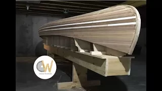 Cedar Strip Canoe Ep 6 - Outside Stem & Rocker