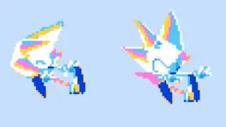 Sonic and the fallen star: unused sprites