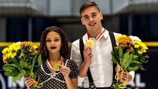 Winner Interview | Pairs | Gdansk 2021 #JGPFigure