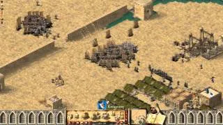 Stronghold Crusader Multiplayer - Nightmare vs Dan Zero | Deathmatch [1080p/HD]
