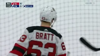 Jesper Bratt First Career Hat Trick 3/19/2023