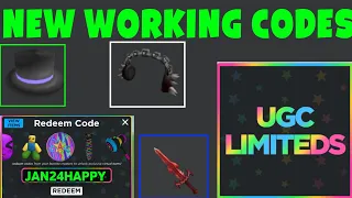 *Newest* Ugc Limited Codes In January 2024 - Codes For Roblox Ugc Limited - Ugc Limited Codes Codes