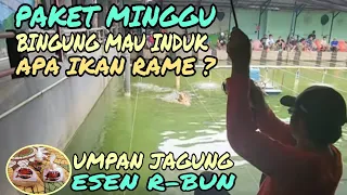 WOOW ‼️PAKET MINGGU SAHABAT FISHING//UMPAN JAGUNG ESEN R-BUN//BINGUNG CARI RAME APA INDUK❓️EDAAAN‼️