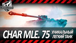 Char Mle. 75 | УНИКАЛЬНЕЙШИЙ ЛТ | Я ВЫДВИГАЮСЬ ВЗРЫВАТЬ БК