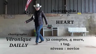 HEART Line dance country