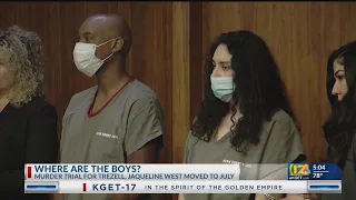 CAL CITY BOYS: Trial of Trezell, Jacqueline West postponed