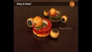 Maya Organic, Channapatna: Wooden Toy - Duby & Duba