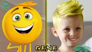 The Emoji Movie 2017 Characters In Real Life