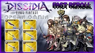 DISSIDIA FF Opera Omnia ~ Fast Reroll Guide