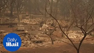 Heavy smoke from wildfires fills San Francisco's air