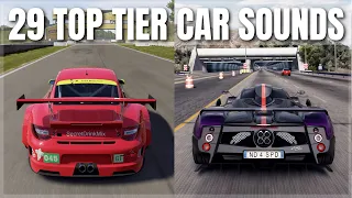 TOP-TIER Car Sounds from 29 Games that made my 29th birthday better / CAR SOUNDS ROULETTE 10