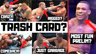 UFC 302 Event Recap Makhachev vs Poirier Full Card Reaction & Breakdown