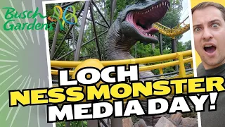 Loch Ness Monster Media Day! | Busch Gardens Williamsburg Vlog | May 2024