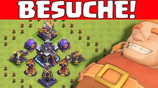 SO RETTET MAN SEIN DORF! 😱 DORFBESUCHE! * Clash of Clans * CoC