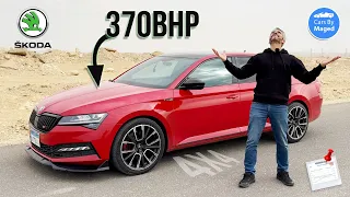 لملاك بي ام 340 خدوا بالكم من دي | Skoda Superb 280 4x4 Tuned سكودا سوبرب