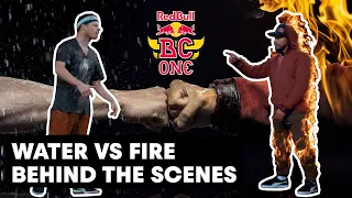 Behind the scenes - Water vs Fire: Menno vs Lil G | Red Bull BC One All Stars