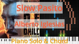 🎹Slow Pasito, Solo & Chord, Alberto Iglesias, Synthesia Piano