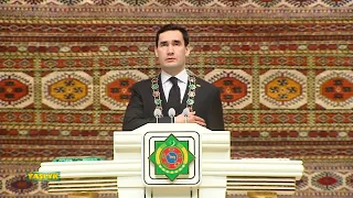 Turkmenistan National Anthem | 2022 Serdar Berdimuhammedov Inauguration