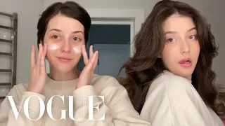 VOGUE MAKE UP & HAIR ROUTINE | РАНКОВА РУТИНА