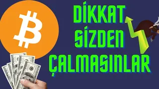 🚨 ACİL !!! GRAFİKLERİN YÖNÜ BELLİ SİZDEN ÇALMASINLAR / #bitcoin teknik analiz