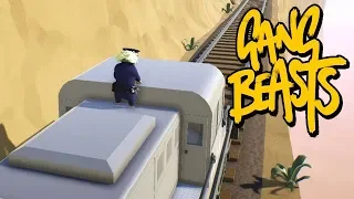 GANG BEASTS - Choo Choo Train [Melee] - Xbox One Gameplay, Walkthrough