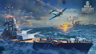 World of Warships - Эсминец Пан-Азия 8 уровень.Стрим №236.