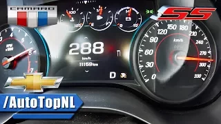 CHEVROLET CAMARO SS ACCELERATION & TOP SPEED 0-288km/h by AutoTopNL