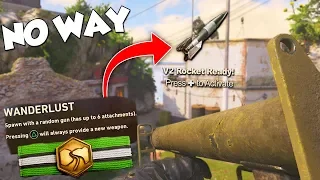 the WANDERLUST V2 ROCKET CHALLENGE... (DIFFICULT) - COD WW2 DLC