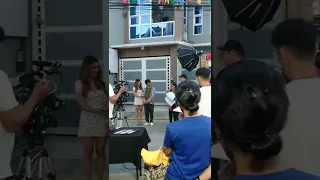 Shooting nila Kris Bernal ng net25 dito sa Sampaloc Manila | WengTv Vlogs