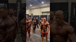 IFBB PRO Classic Physique ready to go on stage!
