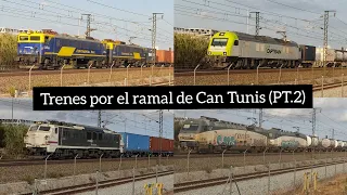 Trenes por el ramal de Can Tunis (pt.2)