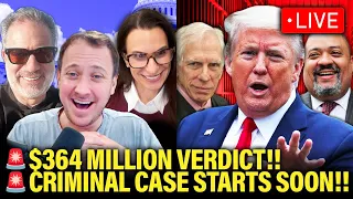 LIVE: Trump GETS COMPLETELY CRUSHED by VERDICT, Criminal Trial LOOMS | Legal AF