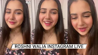 Roshni Walia Live | Roshni Walia Live On Instagram | Roshni Walia Today Live | Roshni Walia | 9 Dec