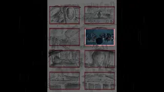 Zack Snyder Storyboard | Justice League Cut Scene