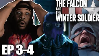 The Falcon and the Winter Soldier Episodes 3 & 4 'The Whole World is Watching' REACTION!!