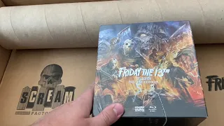 ***BRAND NEW*** SCREAM FACTORY FRIDAY THE 13TH COLLECTION BOXSET DELUXE EDITION UNBOXING