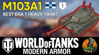 M103A1 II The BEST Era 1 Heavy Tank? II Tank Guide & Gameplay! II WoT Console II Soldiers of Fortune