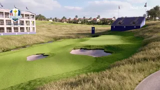 Marco Simone Golf & C.C. buche 1-17-18 flyover