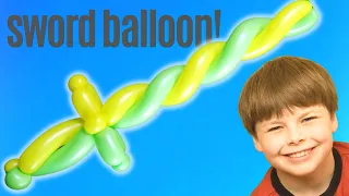 Make a Master Balloon Sword - Balloon Swords for Beginners  #swordballoon #balloonanimal