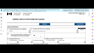 Imm 008 Generic Application Form For Canada Step by Step Full Information