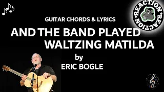 American Reacts To Eric Bogle - The Band Played Waltzing Matilda