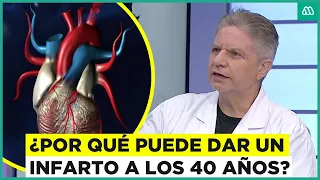 Los peligros de un infarto a los 40 años