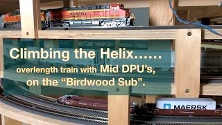 Climbing the Helix with mid train "DPU's"