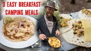 3 Easy Breakfast Camping Meals