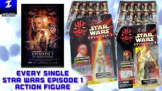 Star Wars Episode 1 FULL and COMPLETE Action Figure Collection