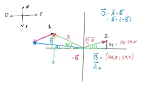 Esercizio sui vettori | vettori n.19 | fisica