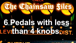 5 + 1 HM-2 style Pedals that have fewer knobs than the original Boss HM-2 (The Chainsaw Files)