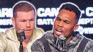 CANELO ALVAREZ VS JERMELL CHARLO FULL NYC KICKOFF PRESS CONFERENCE & FACE OFFS